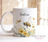 Personalised Bumble Bee Mug | Ceramic Gift for Grandparents