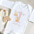 Personalised Duck Birthday Pyjamas – Girls Pink Striped Pyjama Set With Custom Name - 2-3yrs