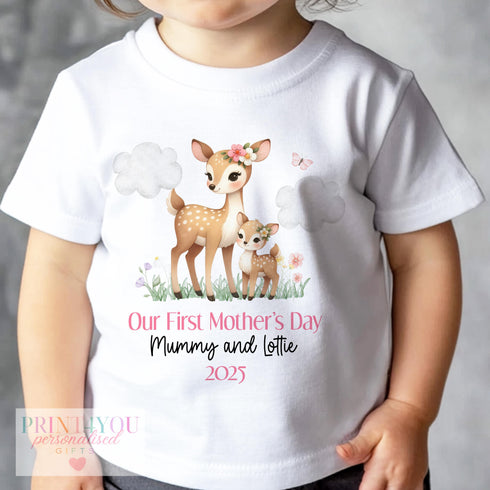 Mother's Day Sleepsuit, Our First Mother's Day, 1st Mother's Day as My Mummy, Mothers Day Gift from Baby, Gift for Mum