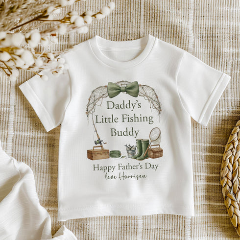 Personalised Baby Vest - Custom Name Baby Grow | Fathers Day Outfit & New Dad Gift