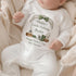 Personalised baby vest Daddy’s Little Fishing Buddy Father’s Day outfit, custom name baby grow fishing theme, newborn gift for dad UK