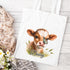 Personalised Cow Gifts – Cow with Butterfly Mug, Cushion, Coaster, Tote Bag, Gift Box & More