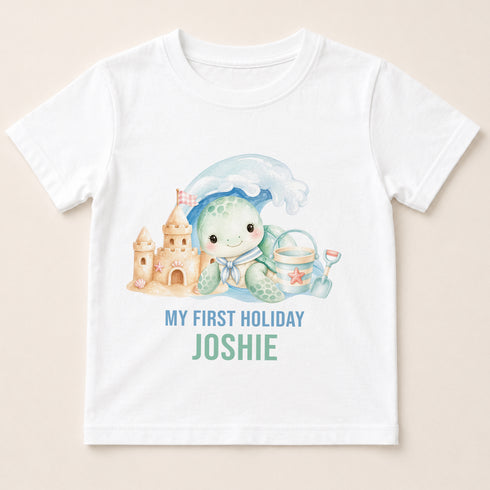 Children's clothing with the holiday t-shirt design