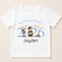 Children's clothing with the nursery leaver t-shirt 2026 design