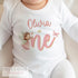 Fairy 1st Birthday Personalised Baby Outfit | "Is One" Vest, T-Shirt, Bib or Sleepsuit | Pink Fairy Design | DTG Printed