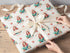 Personalised Mermaid Wrapping Paper – Custom Name Birthday Gift Wrap For Girls