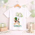 Personalised Duck T Shirt with Balloons, Cute Mallard Duck Kids Name Tee, Animal Birthday Shirt for Boys, Custom Name Top