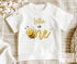 Bee 1st Birthday Personalised Baby Outfit | "Is One" Sleepsuit, Vest or T-Shirt | Cute Bumblebee Design | DTG Printed Gift