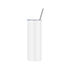 Product image showing white sublimation tumblers