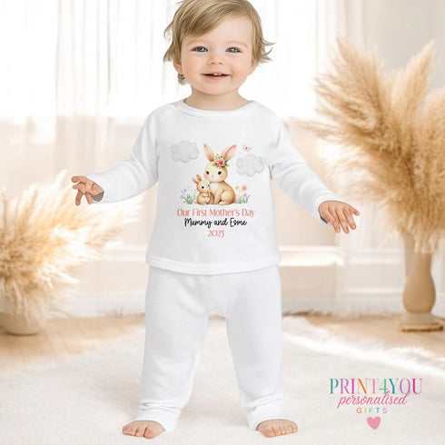 Mother's Day Sleepsuit, Our First Mother's Day, 1st Mother's Day as My Mummy, Mothers Day Gift from Baby, Gift for Mum