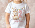 Personalised Capybara Birthday T-Shirt for Girls Cute Animal Party Shirt with Name Age Ages 1-10