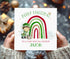 Personalised Christmas Card, Elf Rainbow, card for Son, Nephew, Grandson, Brother, Uncle, Daughter, Sister, Friend, Cousin