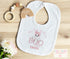 My First Halloween Outfit | BOOtiful Personalised Baby Vest, T-Shirt, Bib or Sleepsuit | Pink Ghost Design | DTG Printed