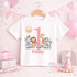 Personalised First Birthday Shirt – Soft Cotton Baby Tee | Jungle Party Outfit