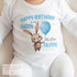 Happy Birthday Mummy, 1st Birthday as My Daddyy, Sleepsuit Baby grow Bodysuit Vest, Auntie Birthday, Nanny Birthday