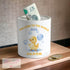 Personalised Baby Duck Money Box - Cute Ceramic Coin Bank for New Baby Gift