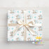 Personalised Puppy Wrapping Paper - Custom Name Age 1-9 Birthday Gift Wrap