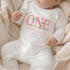 First Birthday Outfit - Personalised Baby Vest Bodysuit | Bunny Birthday Shirt