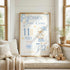 Personalised Baby Poster – Custom Baby Print with Birth Stats | Nursery Wall Art