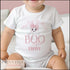 My First Halloween Outfit | BOOtiful Personalised Baby Vest, T-Shirt, Bib or Sleepsuit | Pink Ghost Design | DTG Printed