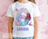 Personalised Mermaid Birthday T-Shirt for Girls – Any Name & Age – DTG Printed 100% Cotton – Under the Sea Party Outfit