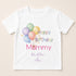 Children's clothing with the birthday t-shirt design