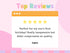 Screenshot of a five-star customer review praising the birthday outfit