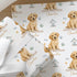 Personalised Dog Wrapping Paper, Golden Retriever Birthday Gift Wrap
