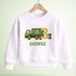 Children's clothing with the rubbish truck jumper design