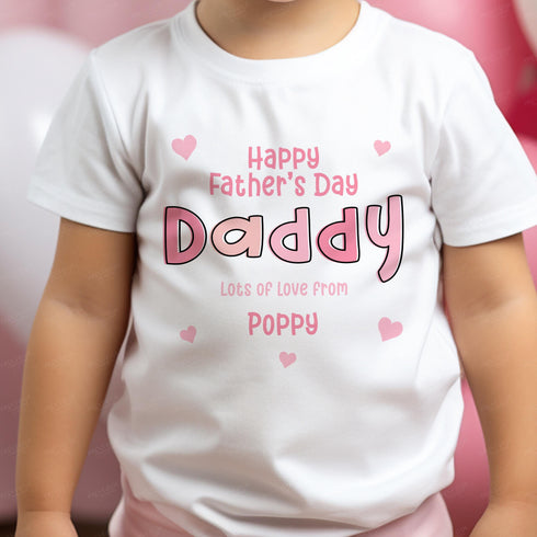 First Father's Day, New Dad Gift, 1st Father's Day Sleepsuit & Babygrow Bodysuit - Daddy's First Father's Day Keepsake, Personalised Baby