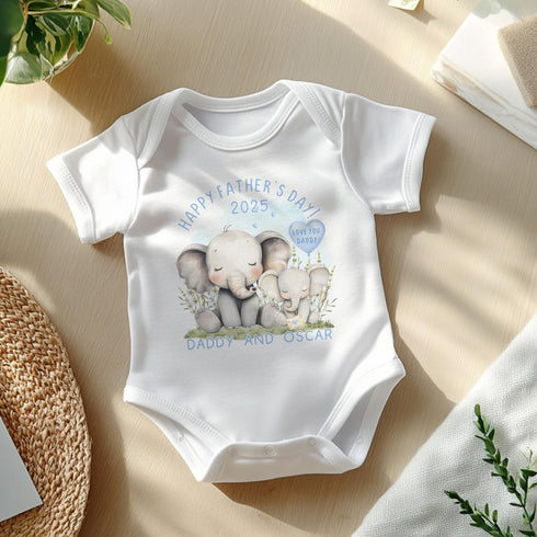 First Father’s Day baby vest, Father’s Day babygrow, First Father’s Day gift, 1st Father’s Day Sleepsuit