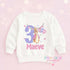 Personalised 3rd Birthday Bunny T Shirt or Jumper – Girls 3rd Birthday Outfit - 6-12m