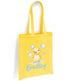 Personalised Duck Pastel Tote Bag - Reusable 100 Cotton Shopping Bag Perfect Gift for Girls in Your Choice of Colour