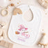 Personalised Baby Halloween Outfit, Pink Ghost Baby Vest, Bib-Set