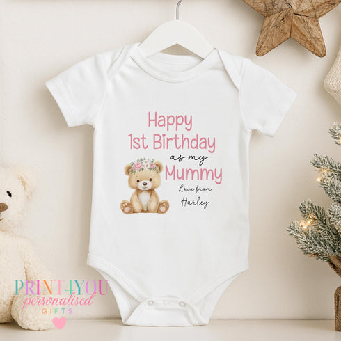 Product image showing baby sleepsuit