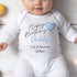 Happy Birthday Daddy, 1st Birthday as My Daddy, Sleepsuit Baby grow Bodysuit Vest, Dad Birthday, Daddy Birthday