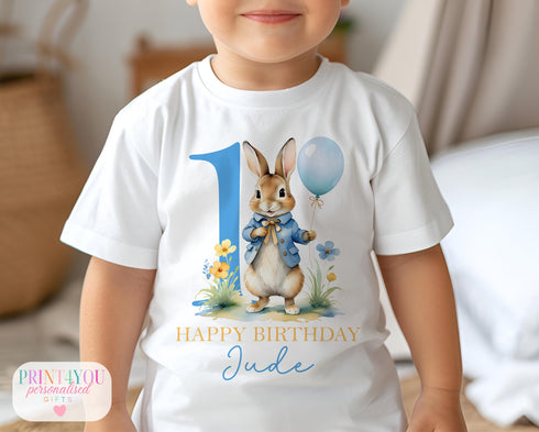 Personalised 1st Birthday Outfit – Baby Sleepsuit, Vest, Bib & T-Shirt | Soft Cotton Wear