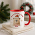 Personalised Christmas Mug – Cute Festive Bear Design – Gift From Child, Keepsake