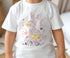 Children's clothing with the easter bunny t-shirt design
