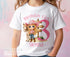 Cowgirl Birthday Girl T-Shirt | Personalised Western Horse Tee | Pink DTG Printed Cotton Shirt for Kids | 6m–10yrs | Custom Age & Name