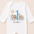 Children's clothing with the 1st birthday outfit design