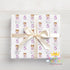 Fairy Birthday Wrapping Paper – Personalised Girls Birthday Wrap with Custom Name & Age