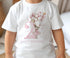 First Birthday T-shirt - It's my Birthday, Numbers One, Two or Three, Four or Five, Pink Bunny Rabbit