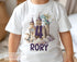 Dragon Birthday T â Shirt: Castle & Dragons â Custom Name and Age