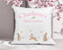 Personalised Bunny Rabbit Cushion - Ideal Childrens Gift for Easter and Special Occasions