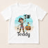 Children's clothing with the cotton t-shirt design