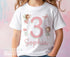 Fairy Birthday T-Shirt Personalised | Pink Green Fairy Age Tee for Girls | DTG Printed Cotton Birthday Top | 6m-10yrs