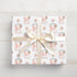 Personalised Ballerina Wrapping Paper, Custom Name Age Gift Wrap