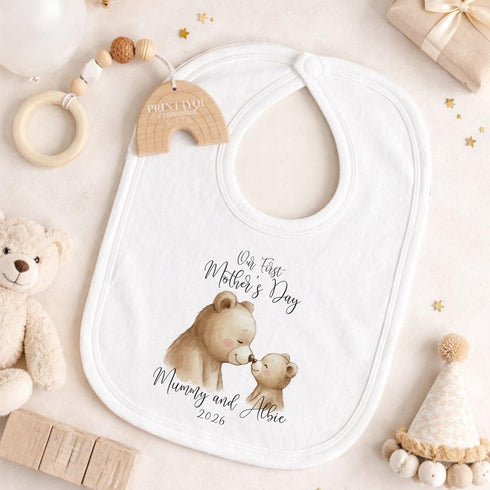 First Mothers Day Outfit – Personalised Baby Keepsake Teddy Bear Gift 2026