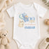 Personalised First Halloween Outfit, Cute Ghost Vest, Sleepsuit